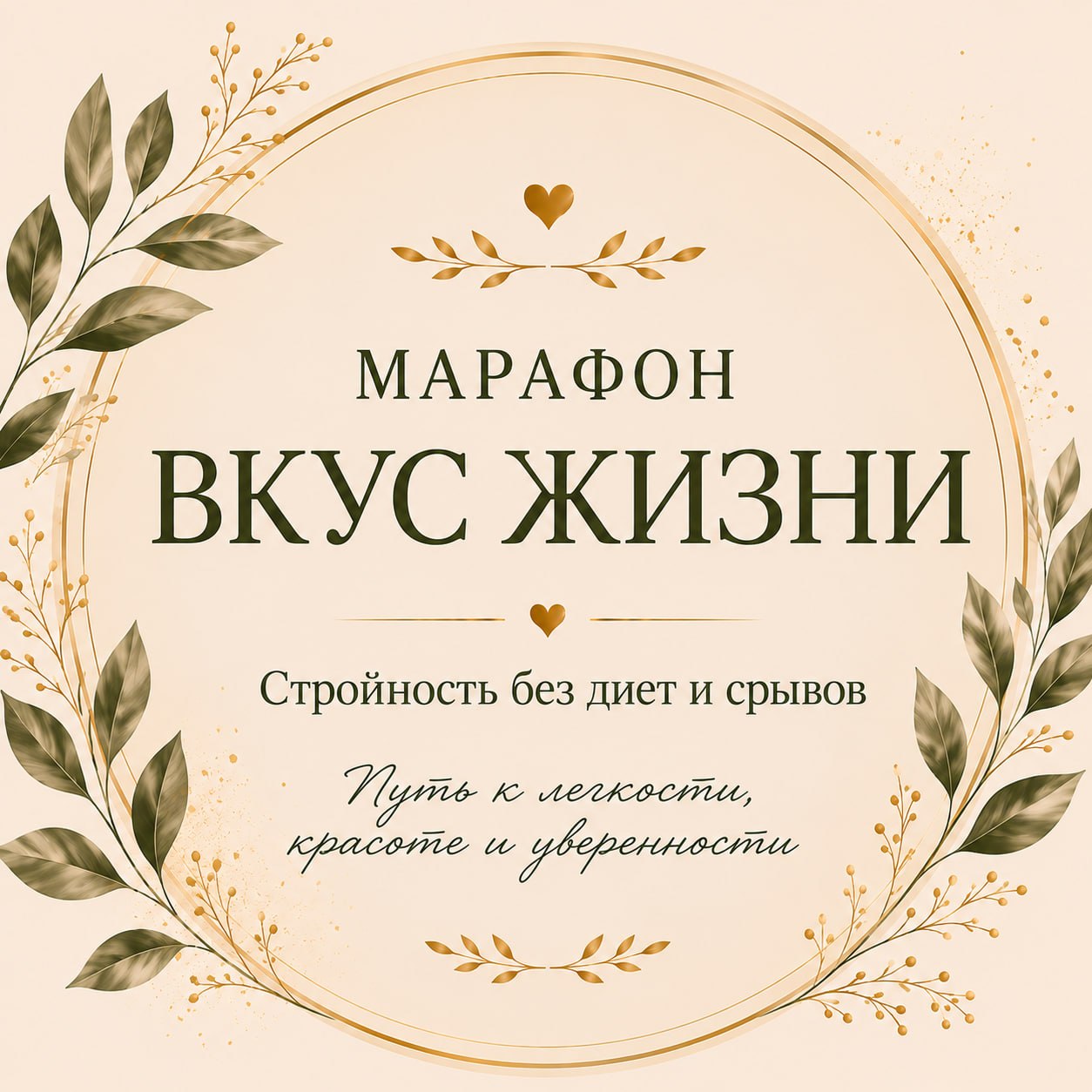 Заставка марафона Вкус жизни
